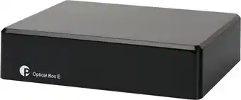 Bol.com Pro-Ject Optical Box E Phono - Voorversterker MM Optische uitgang - Zwart aanbieding