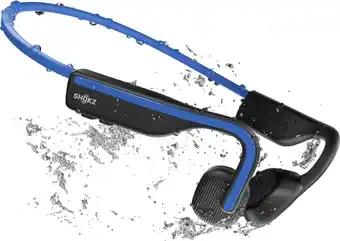 Bol.com Shokz OpenMove - Bone Conduction - Sporthoofdtelefoon - Blauw aanbieding