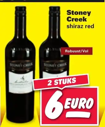 Nettorama Stoney Creek shiraz red  2*750ml aanbieding