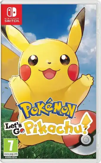 Bol.com Pokemon: Let’s Go Pikachu! - Switch (import) aanbieding