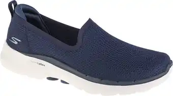 Bol.com Skechers Go Walk 6-Clear Virtue Dames Instappers - Donkerblauw - Maat 36 aanbieding