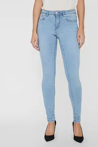 Bol.com Vero Moda VMTANYA MR S PIPING JEANS VI352 GA NOOS Dames Jeans - Maat XS X L32 aanbieding