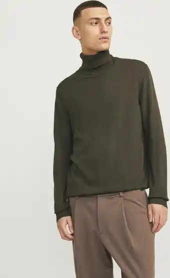 Bol.com JACK&JONES JJEEMIL KNIT ROLL NECK NOOS Heren Trui - Maat M aanbieding