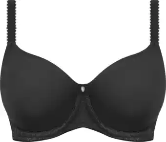 Bol.com Fantasie ENVISAGE UW MOULDED SPACER BRA Dames Beha - Black - Maat 80F (EU) aanbieding