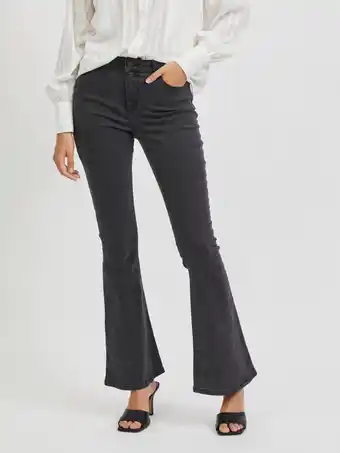 Bol.com VILA VIEKKO RW FLARED JEANS/SU BLK - NOOS Dames Jeans - Maat XXL X L32 aanbieding