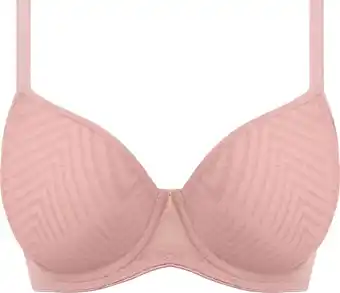 Bol.com Freya TAILORED UW MOULDED PLUNGE T-SHIRT BRA Dames Beha - Ash Rose - Maat 85D (EU) aanbieding