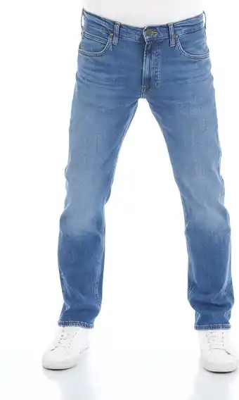 Bol.com Lee Daren Zip Fly Low Stretch In Dark Freeport Heren Jeans - Spijkerbroek voor Mannen - Blauw - Maat 40/32 aanbieding