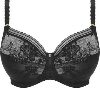 Bol.com Fantasie FUSION LACE UW SIDE SUPPORT BRA Dames Beha - Black - Maat 85G aanbieding