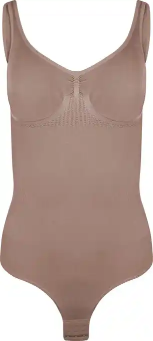 Bol.com MAGIC Bodyfashion Low Back Body Dames Corrigerend ondergoed - Macchiato - Maat XXL aanbieding