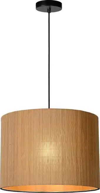 Bol.com Lucide MAGIUS Hanglamp - Ø 42 cm - 1xE27 - Naturel aanbieding