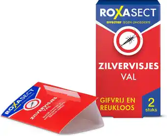 Bol.com Roxasect Zilvervisjesval - Zilvervisjes Bestrijden met Ongedierteval - Tegen Zilvervisjes, Papiervisjes en Ovenvisjes - 1 stu aanbieding