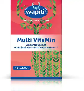 Bol.com Wapiti Multivitamine - 45 tabletten - Multivitamine aanbieding