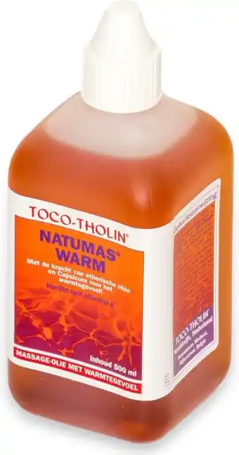 Bol.com Toco-Tholin Natumas Warm - 500 ml - Massageolie aanbieding