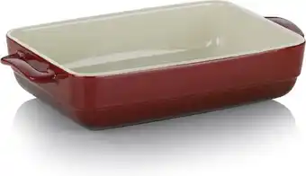 Bol.com Ovenschaal Keramiek Rood, 32 cm x 19 cm - Kela | Malin aanbieding