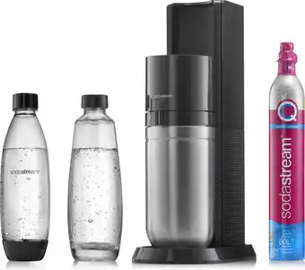 Bol.com SodaStream Bruiswatertoestel DUO Starterkit Zwart aanbieding
