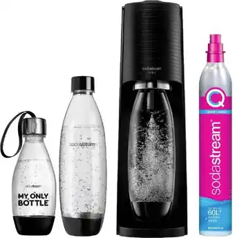Bol.com Sodastream - Soda-maker Terra - Voordeelpak - Zwart aanbieding