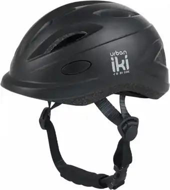 Bol.com Urban Iki fietshelm - Bincho Black - Maat S (48 - 52cm) aanbieding
