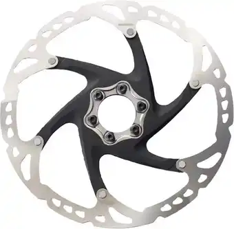 Bol.com Shimano SM-RT76 Remschijf 6-bouts Metaal/Resin Diameter 203mm aanbieding