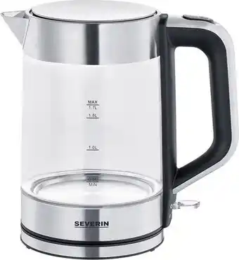Bol.com Severin WK 3420 - Waterkoker - RVS/Zwart aanbieding