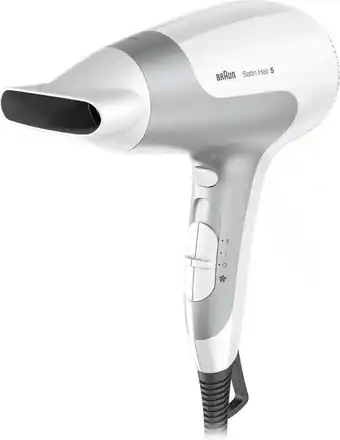 Bol.com Braun Satin Hair 5 Power Perfection BRHD580E Föhn - 2500W - Coolshot aanbieding