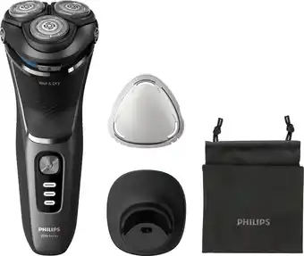 Bol.com Philips Shaver Series 3000 - S3343/13 - Scheerapparaat Voor Mannen - Donkergrijs aanbieding