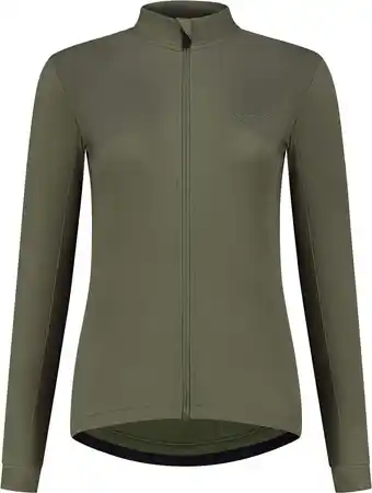 Bol.com Rogelli Core Fietsshirt Lange Mouwen - Wielershirt Dames - Green - Maat L aanbieding