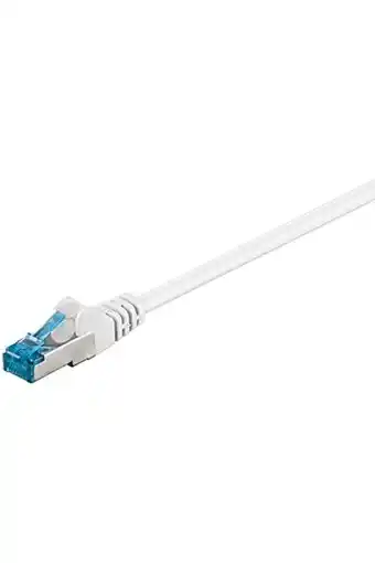 Amazon Goobay 92709 CAT 6a patchkabel, ethernetkabel, dubbel afgeschermd, S-FTP tot 10000 Mbits, 500 MHz, halogeenvrije koperen kabe aanbieding