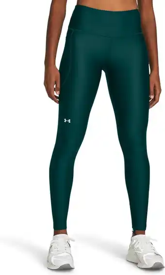 Bol.com Under Armour Armour HiRise Leg Dames Sportbroek - Blauw - Maat L aanbieding