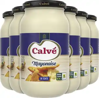 Bol.com Calvé De Échte Mayonaise - 6 x 450 ml - Voordeelverpakking aanbieding