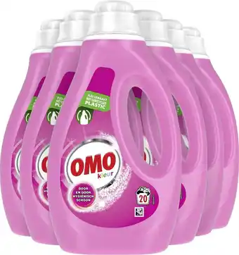 Bol.com Omo Kleur Vloeibaar Wasmiddel - 6 x 20 wasbeurten - Voordeelverpakking aanbieding