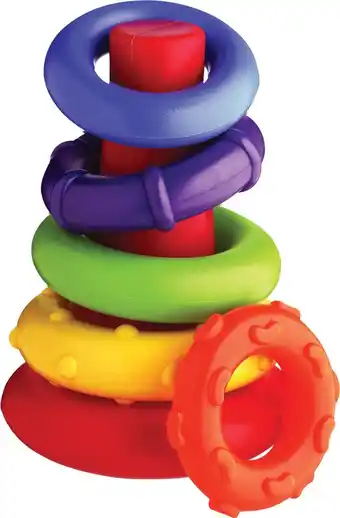 Bol.com Playgro Stapeltoren - Ringpiramide - Stapelringen - 6 ringen aanbieding