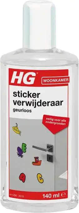 Bol.com HG stickerverwijderaar geurloos 140ml aanbieding