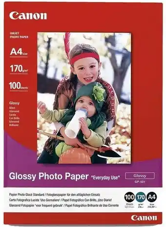 Bol.com Canon GP-501 Fotopapier - A4 / 200g/m2 aanbieding