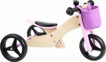 Bol.com small foot - Training Bike-Trike 2-in-1 Pink aanbieding