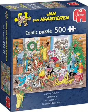Bol.com Jan van Haasteren - Kerstkriebels - Puzzel - 500 stukjes aanbieding