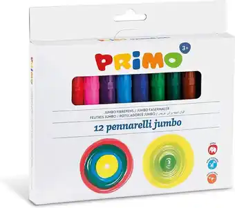 Bol.com Primo Jumbo viltstiften ø7.6 Set 12-delig aanbieding