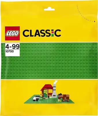 Bol.com LEGO Classic Groene Bouwplaat - 10700 aanbieding