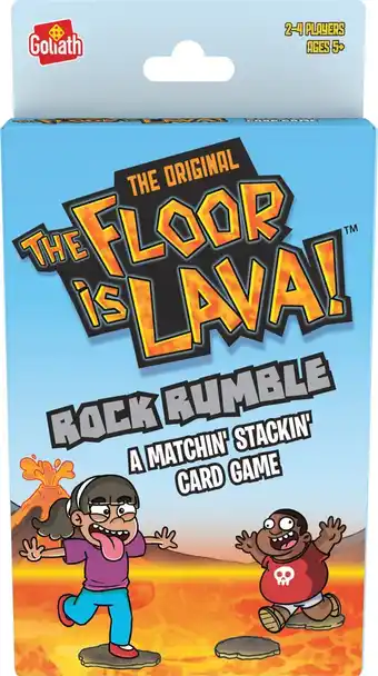 Bol.com Goliath The Floor Is Lava - Rock Rumble Kaartspel - Actiespel aanbieding