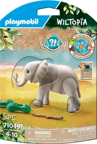 Bol.com PLAYMOBIL Wiltopia Baby olifant - 71049 aanbieding