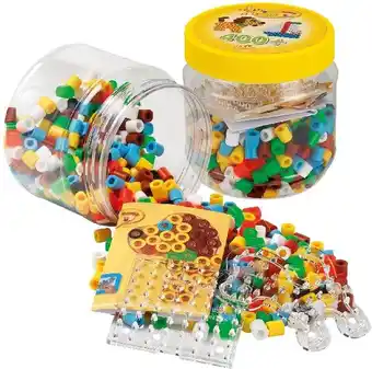 Bol.com Hama Ton Maxi Beads And Pegboards 400 Kralen - 8790 aanbieding