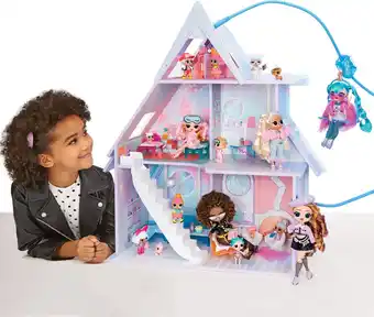 Bol.com L.O.L. Surprise! OMG Winter Cottage - Winter Huis - Poppenhuis aanbieding