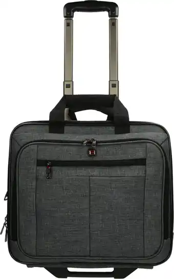 Bol.com Enrico Benetti Frankfurt 75010 Laptop trolley 17 inch - Grijs aanbieding