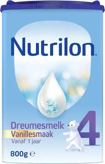 Bol.com Nutrilon 4 Dreumes Groeimelk vanille poeder 4 x 800 gram aanbieding