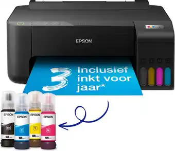 Bol.com Epson EcoTank ET-1810 – Single-Function-Printer - Inclusief tot 3 jaar inkt aanbieding