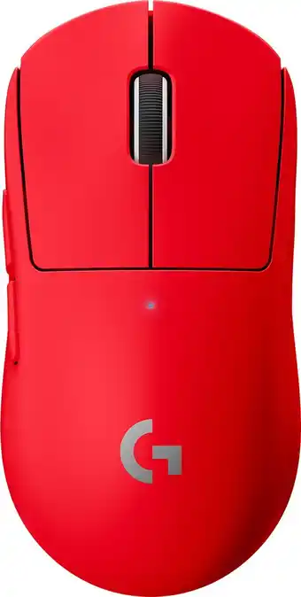 Bol.com Logitech G Pro X SUPERLIGHT - Draadloze Esports Gaming Muis - Rood aanbieding