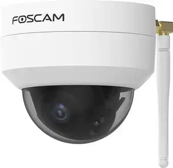 Bol.com Foscam D4Z Beveiligingscamera - Buitencamera- 4MP- Dual-band- Wifi - Pan Tilt Zoom - Wit aanbieding