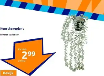 Action Kunsthangplant aanbieding