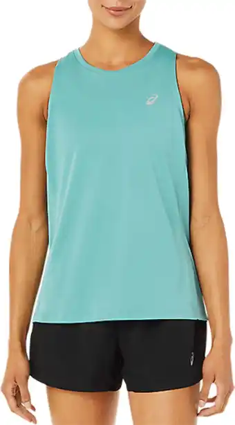 Bol.com Asics Race Tank Women's Blue Running Sport T-shirts - Maat XS aanbieding