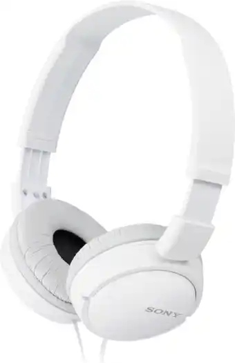 Bol.com Sony MDR-ZX110A - On-ear koptelefoon - Wit aanbieding