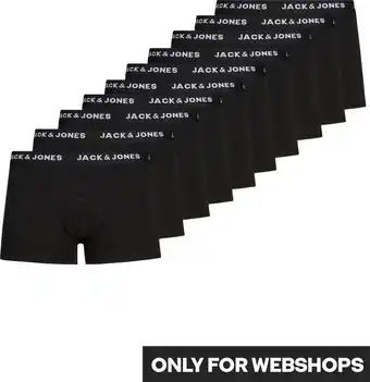 Bol.com JACK&JONES ADDITIONALS JACSOLID TRUNKS 10 PACKS NOOS Heren Onderbroek - Maat M aanbieding